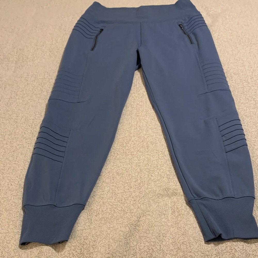 Athleta Venice Moto Jogger, blue, medium